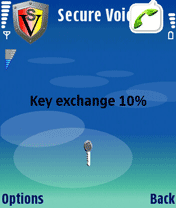secure voice private key exchange