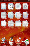 Happy-Holidays theme for ipod touch