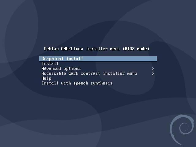 Installa Debian - 1
